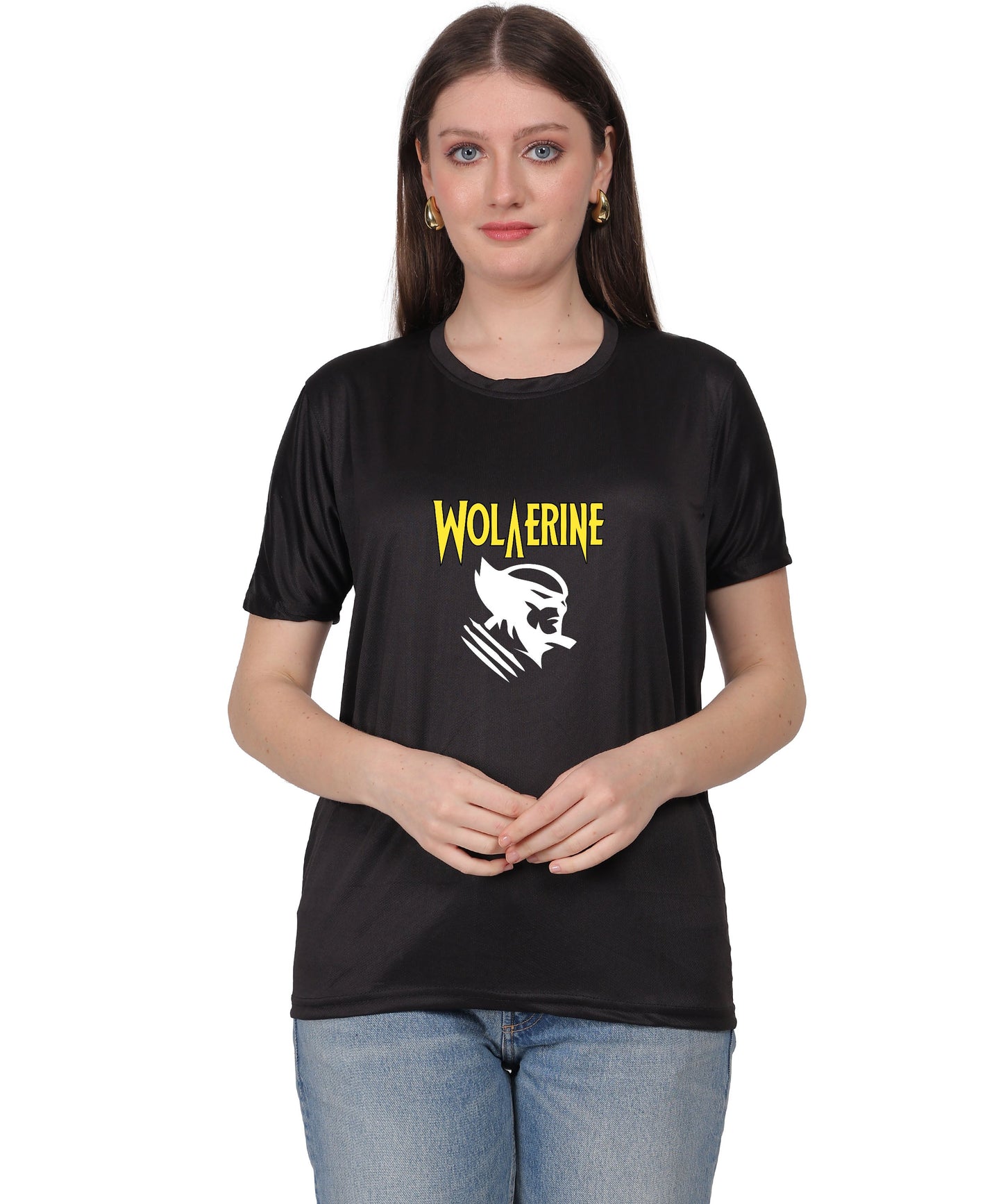 Wolverine Graphic Print Cotton T-Shirt, Casual Wear