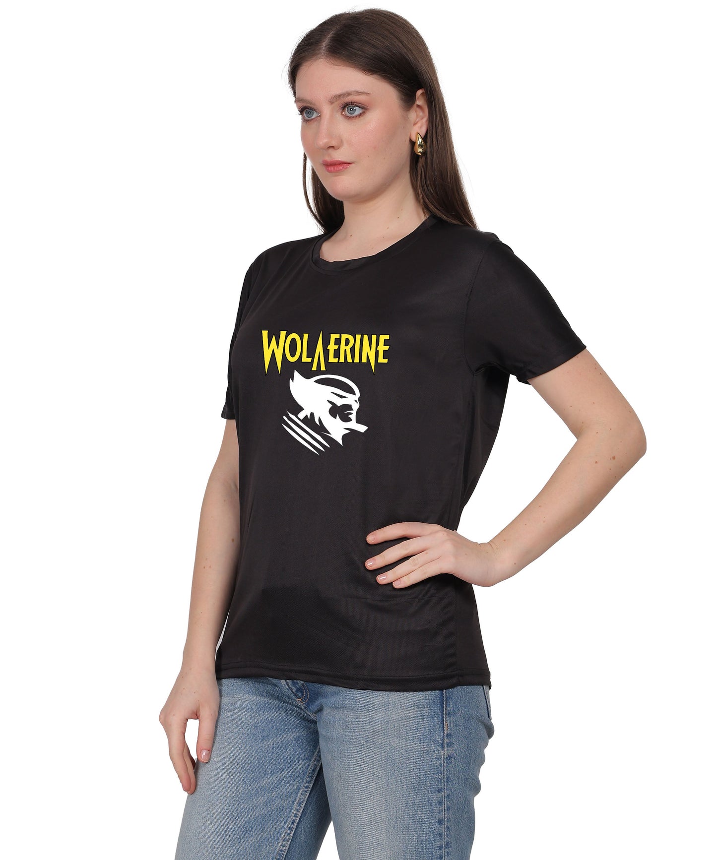 Wolverine Graphic Print Cotton T-Shirt, Casual Wear