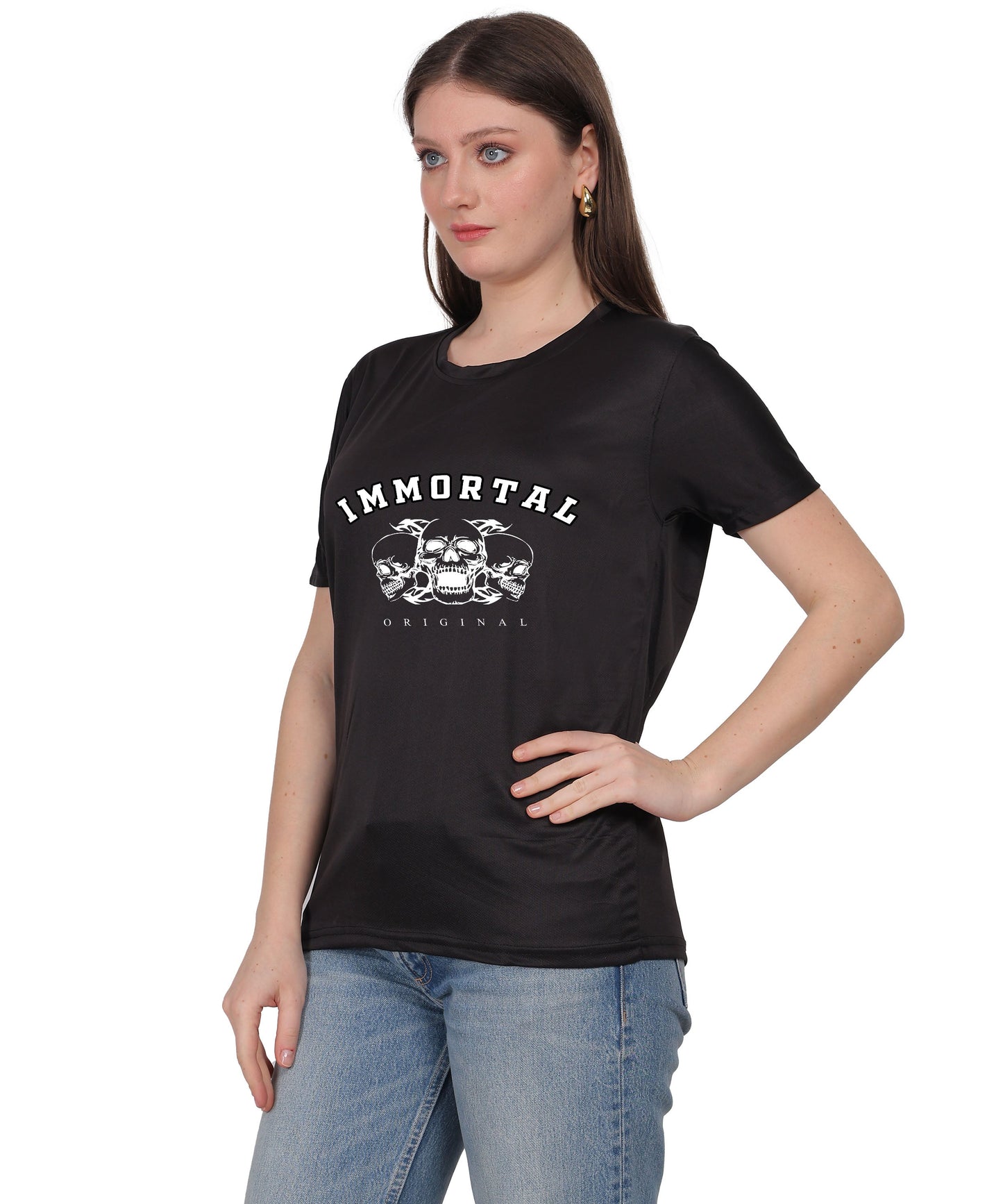 Dragon Graphic Print Cotton T-Shirt, Short Sleeve, Crew Neck, Casual Wear